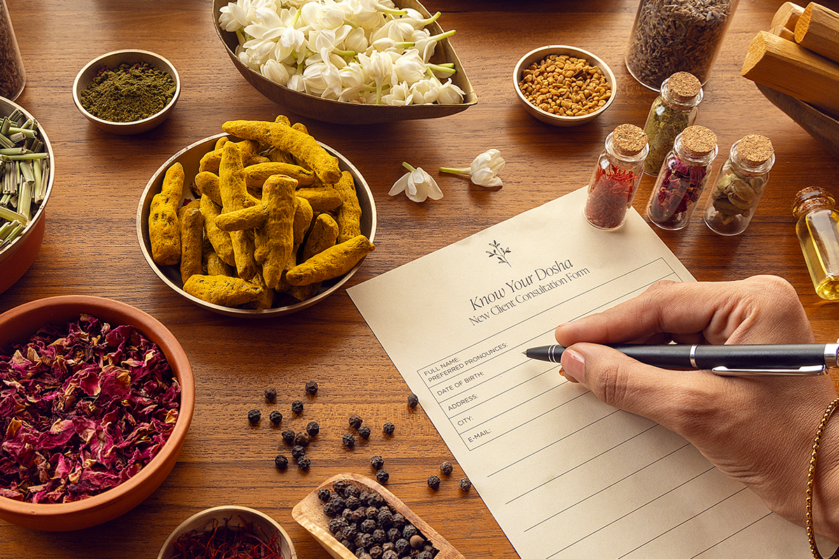 Follow-up Ayurvedic consultation with Vaidya Falguni